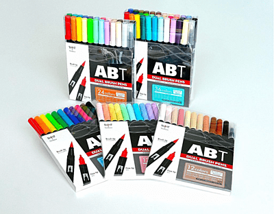 TOMBOW AB-T DUAL BRUSH PEN SET TOMBOW AB-T DUAL BRUSH PEN SET
