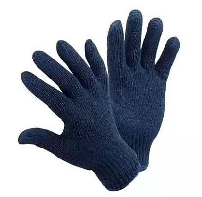 knitted hand gloves blue -35 gm