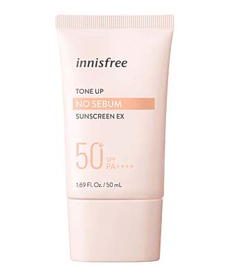 INNISFREE Tone Up No Sebum Sunscreen SPF50+ PA++++ - 50 ml