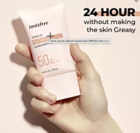 INNISFREE Tone Up No Sebum Sunscreen SPF50+ PA++++ - 50 ml