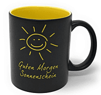 Double shade ceramic mug