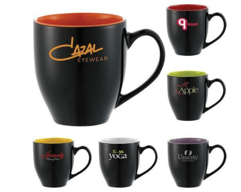 Mat-finished Mug with colored interior