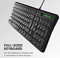 PORTRONICS KI-PAD2 WIRED KEYBOARD