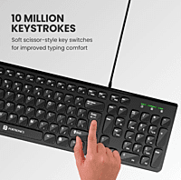 PORTRONICS KI-PAD2 WIRED KEYBOARD