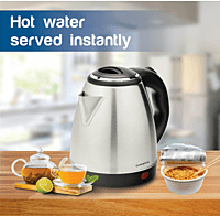 Crompton Insta Delight 1.5L SS Electric Kettle with Auto shut-off