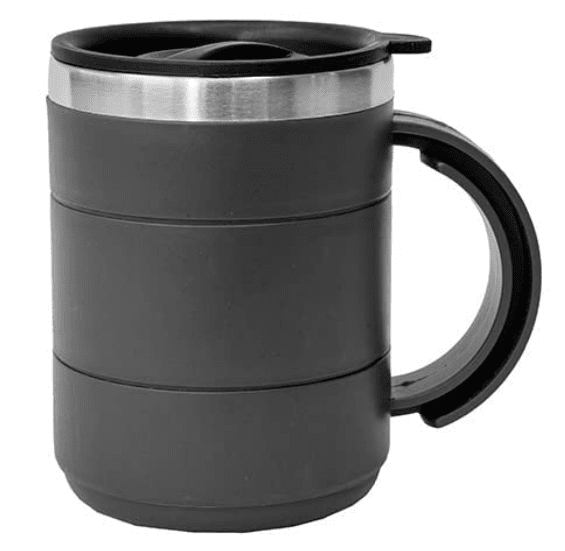 Aqua Travel Mug black