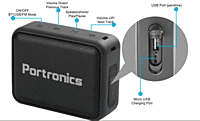 Portronics Dynamo Portable Bluetooth Speaker