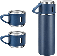 Vaccum flask 500ml with  2 cups
