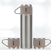 Vaccum flask 500ml with  2 cups