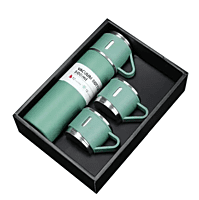 Vaccum flask 500ml with  2 cups