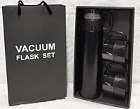 Vaccum flask with 2 cups model -2