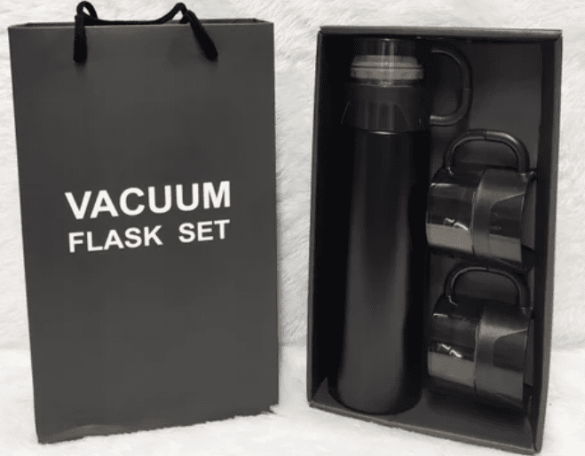 Vaccum flask with 2 cups model -2