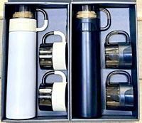 Vaccum flask with 2 cups model -2
