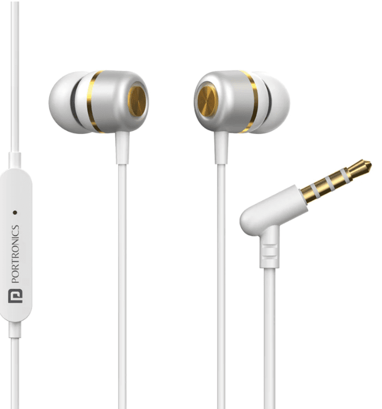 Portronics Conch 10 Wired Earphone