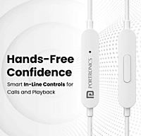 Portronics Conch 10 Wired Earphone