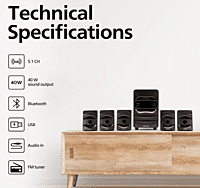 Philips SPA5128B Multimedia Speakers