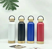 Bamboo Cork Water bottle model-1