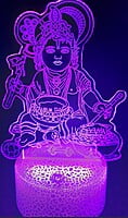3D Acrylic illusion lights - Krishna Theme