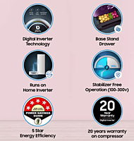 SAMSUNG 189 L refrigerator