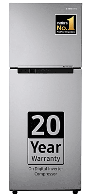 Samsung 236 L, 2 Star, Digital Inverter, Frost Free Double Door Refrigerator