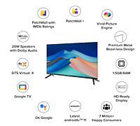 Xiaomi A Series 80 cm (32 inch) HD LED Smart Google TV with 20W Speaker