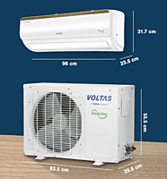 Voltas SmartAir Inverter AC, 1.5 Ton, 5 Star - 185V Vertis Elite Gold