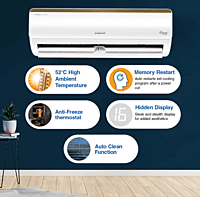 Voltas SmartAir Inverter AC, 1 Ton, 5 Star - 125V Vertis Elite Gold