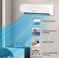 Voltas 1 Ton 4 Star, Inverter Split AC Vectra Elegant