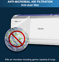 Voltas Adjustable Inverter Split AC, 1 Ton, 5 Star- 125V Vectra Elite