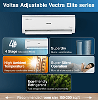 Voltas Adjustable Inverter Split AC, 2 Ton, 3 Star - 243V Vectra Elite