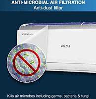 Voltas Adjustable Inverter Split AC, 2 Ton, 3 Star - 243V Vectra Elite