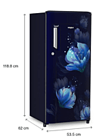 Whirlpool Icemagic Powercool 184L 2 Star Single Door Refrigerator - Belita