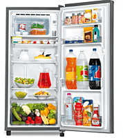 Whirlpool Icemagic Powercool 184L 3 Star Single-Door Refrigerator - Steel