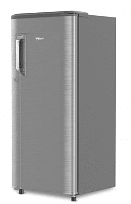 Whirlpool Icemagic Powercool 184L 3 Star Single-Door Refrigerator - Steel