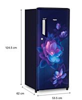 Whirlpool Icemagic Powercool 192L 2 Star Single Door Refrigerator