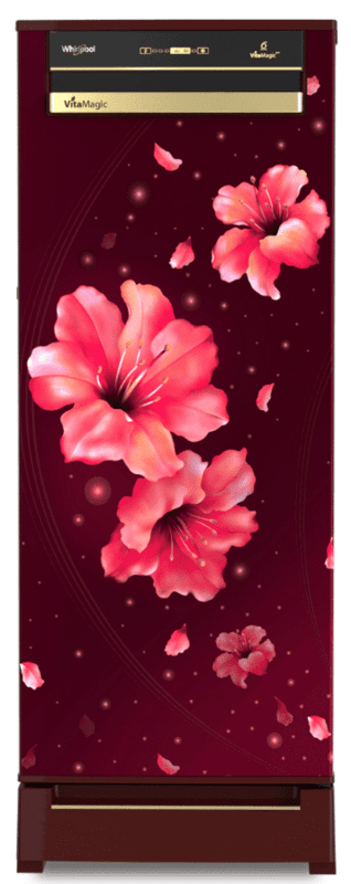 Whirlpool Vitamagic Pro 192L 3 Star Single-Door Refrigerator with Base Drawer