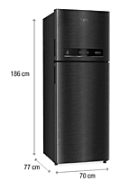 Intellifresh 467L 2 Star Convertible Frost Free Double-Door Refrigerator