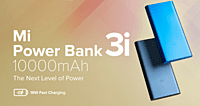 10000mAh Mi Power Bank 3i