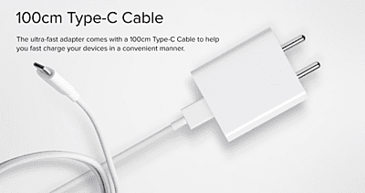 Mi 33W SonicCharge 2.0 Charger