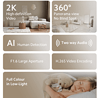 Xiaomi 360° Home Security Camera 2K