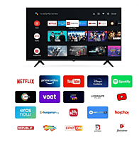 OnePlus 108 cm (43 inches) Y Series 4K Ultra HD Smart Android LED TV 43Y1S Pro (Black)