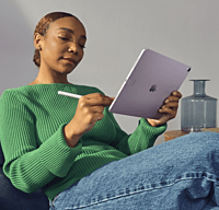 Apple iPad Air 13″ (M2): Liquid Retina Display,Landscape 12MP Front Camera / 12MP Back Camera, Wi-Fi 6E + 5G Cellular with eSIM, Touch ID, All-Day Battery Life