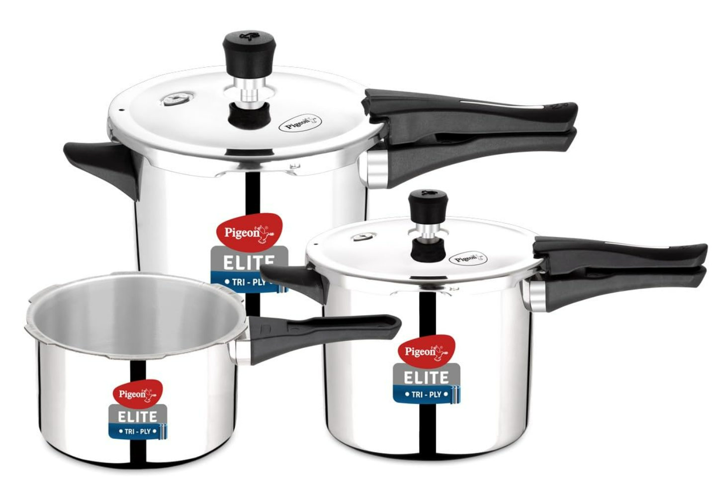 Pigeon Steel EMARALD Copper Bottom Tope-1000ml