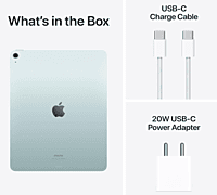 Apple iPad Air 13″ (M2): Liquid Retina Display,Landscape 12MP Front Camera / 12MP Back Camera, Wi-Fi 6E + 5G Cellular with eSIM, Touch ID, All-Day Battery Life