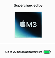 Apple 2023 MacBook Pro (14-inch, M3 chip with 8‑core CPU and 10‑core GPU, 8GB Unified Memory, 512GB)