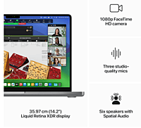 Apple 2023 MacBook Pro (14-inch, M3 chip with 8‑core CPU and 10‑core GPU, 8GB Unified Memory, 512GB)