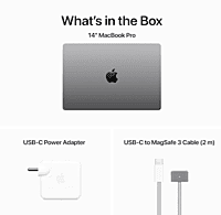 Apple 2023 MacBook Pro (14-inch, M3 chip with 8‑core CPU and 10‑core GPU, 8GB Unified Memory, 512GB)