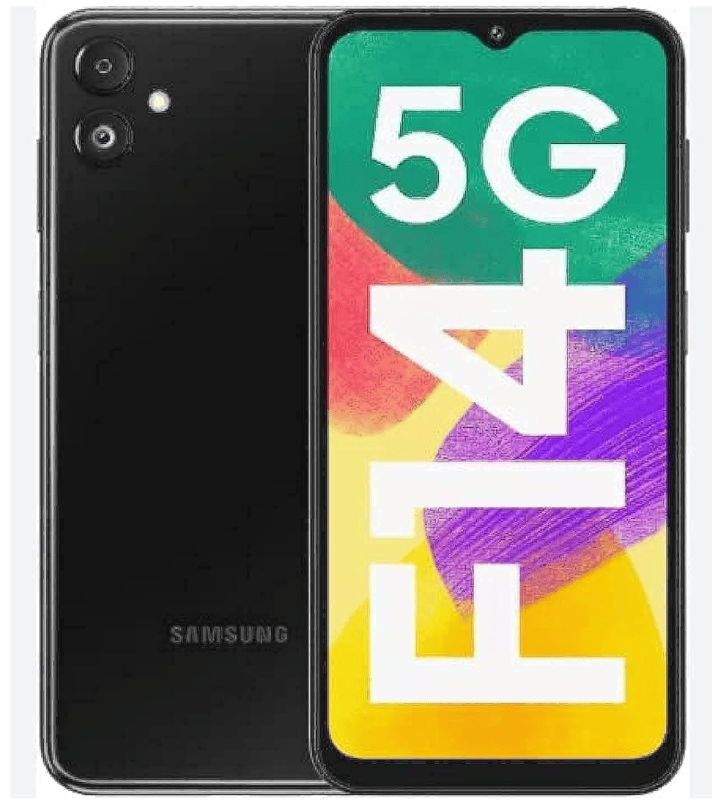 Samsung F14 5G (OMG Black, 6GB RAM, 128GB Storage)