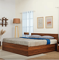 Taurus Engineered Wood Bed with Storage (78*72inch) / (1.98m*1.83m)