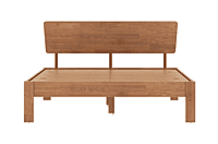 Swirl Solid Wood Without Storage Bed